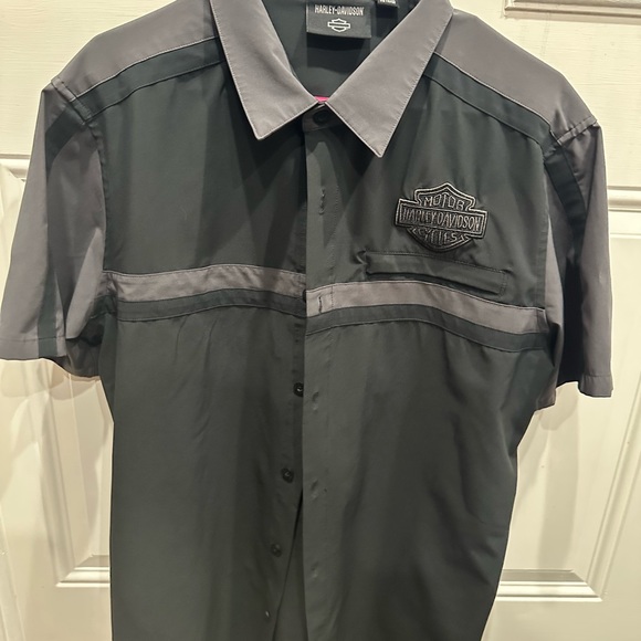 Harley Davidson button down shirt - Picture 1 of 3